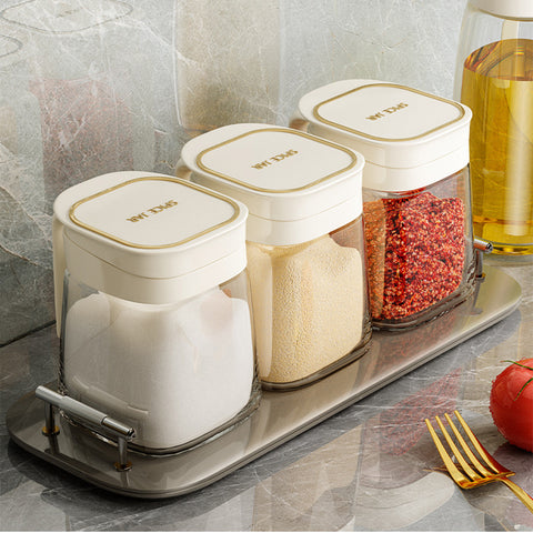 LYORIX - Premium Glass Canisters set