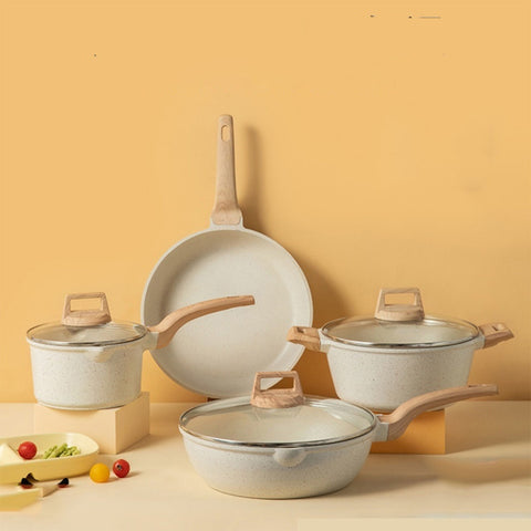LYORIX™ Non-Stick Marble Cookware Set
