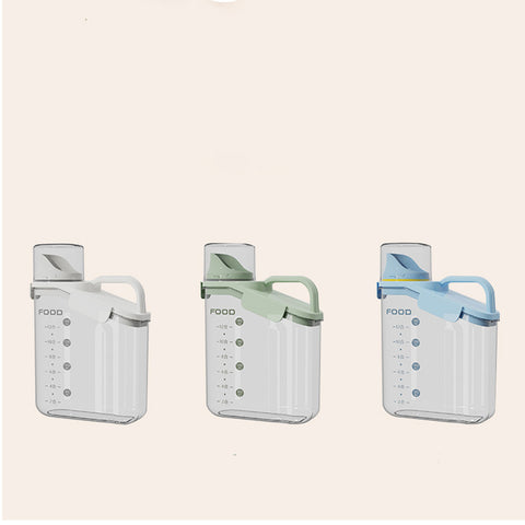 LYORIX™ SmartSeal Dispenser Set – Multi-Size Grain & Dry Food Containers