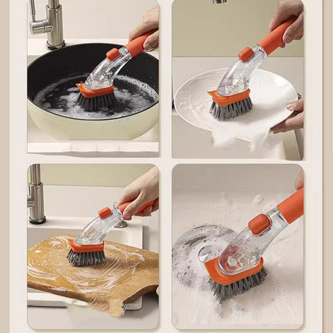 The brush Magic Pot Cleaner set