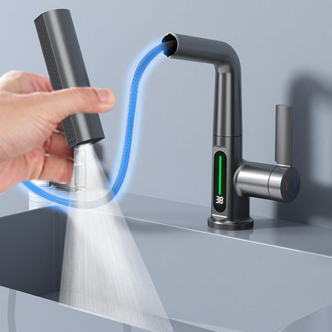 Smart Digital Pull-Out Faucet