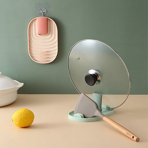 Multi-Functional Pot Lid & Utensil Holder Rack