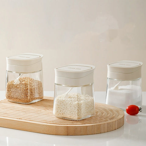 LYORIX - Premium Glass Canisters set