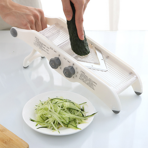 German-Style Adjustable Mandoline Slicer