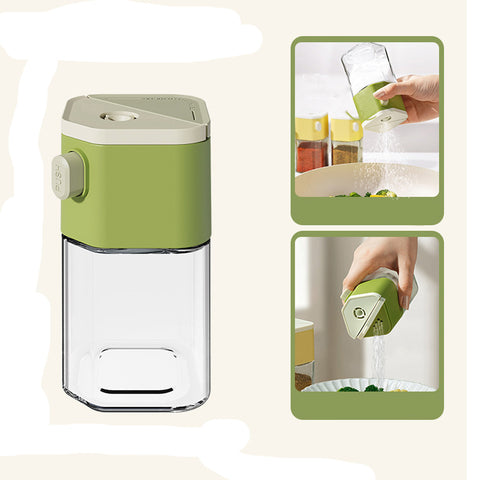3-Piece Push-Lock Spice & Seasoning Container Set