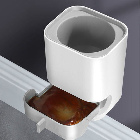 Wall-Mounted Toilet Brush with Holder