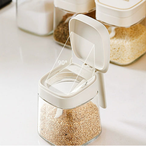 LYORIX - Premium Glass Canisters set