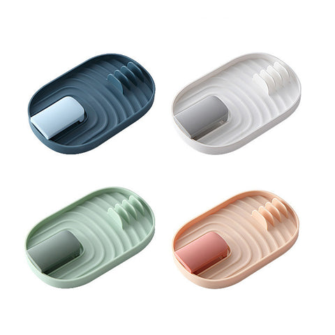 Multi-Functional Pot Lid & Utensil Holder Rack