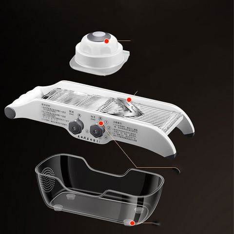 German-Style Adjustable Mandoline Slicer
