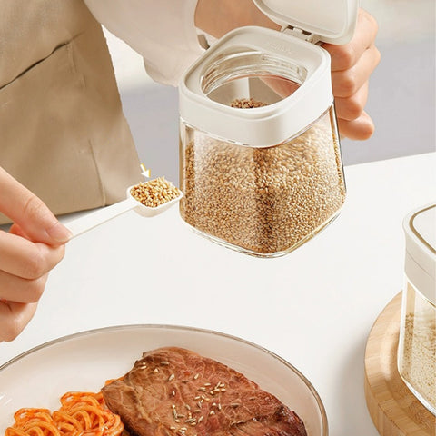 LYORIX - Premium Glass Canisters set