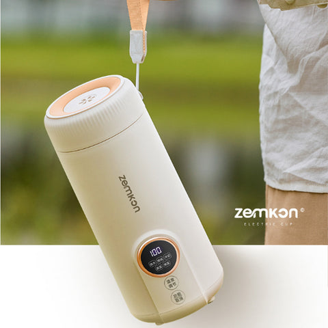 Zemkon Travel Electric Kettle – Compact & Insulated