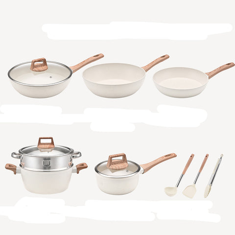 LYORIX™ Non-Stick Marble Cookware Set