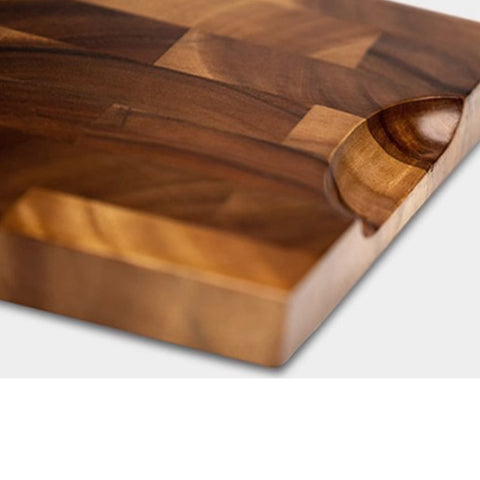 Premium End Grain Wooden Cutting Board Set