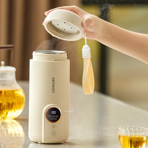 Zemkon Travel Electric Kettle – Compact & Insulated