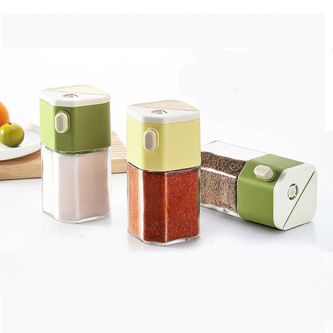3-Piece Push-Lock Spice & Seasoning Container Set