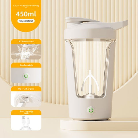 Electric automatic stirring cup for charging