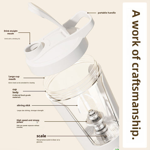 Electric automatic stirring cup for charging