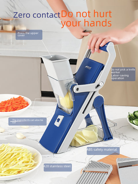 Meizhikou kitchen multi-function vegetable cutter household manual shredding artifact potato grater cross-border gift wholesale