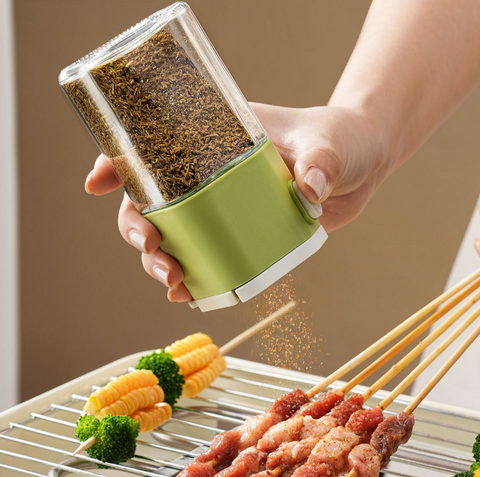 3-Piece Push-Lock Spice & Seasoning Container Set