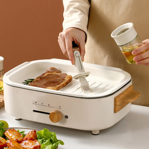 LYORIX Retractable Oil Brush Bottle