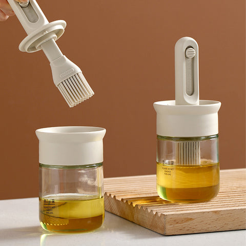 LYORIX Retractable Oil Brush Bottle