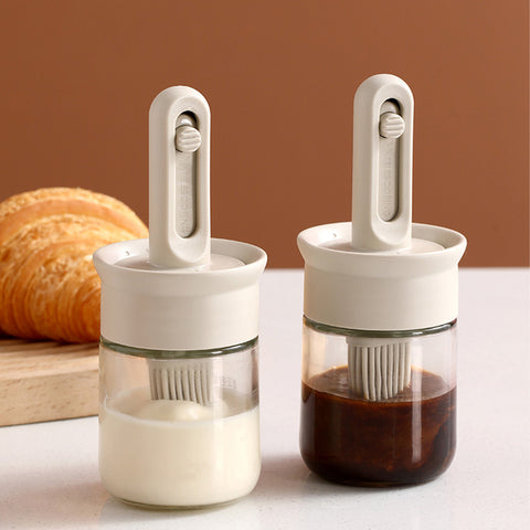LYORIX Retractable Oil Brush Bottle