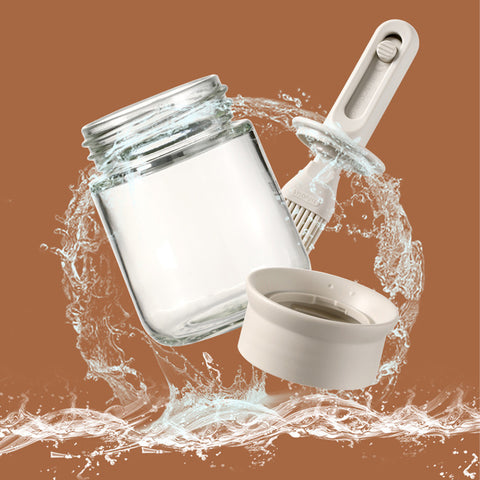 LYORIX Retractable Oil Brush Bottle