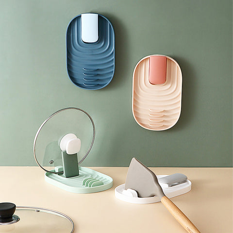 Multi-Functional Pot Lid & Utensil Holder Rack