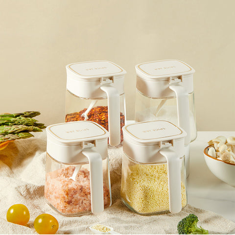 LYORIX - Premium Glass Canisters set