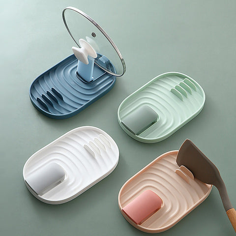 Multi-Functional Pot Lid & Utensil Holder Rack