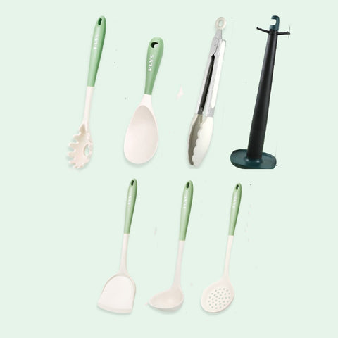 PLY'S 7-Piece Silicone Kitchen Utensil Set