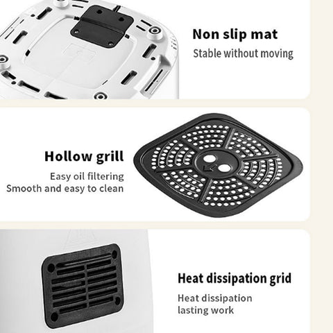 Smart Digital Air Fryer with Visible Window