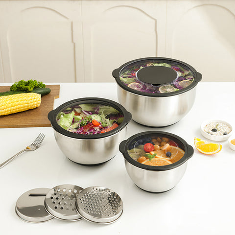 Multi-Functional  Salad Bowl Set