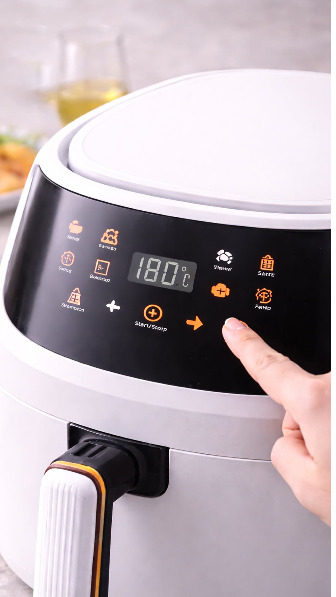 Step 2: Select Menu / Set Temperature