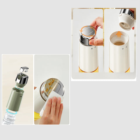 Premium Kitchen Condiment & Oil Dispenser Set