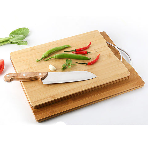Bamboo Board Set with Handle