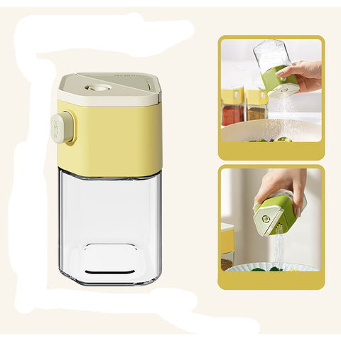 3-Piece Push-Lock Spice & Seasoning Container Set