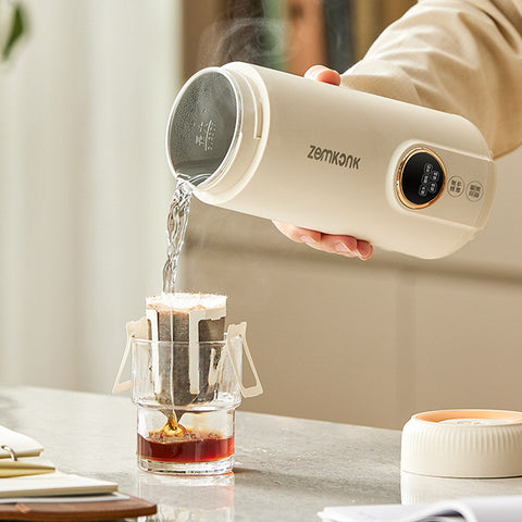 Zemkon Travel Electric Kettle – Compact & Insulated