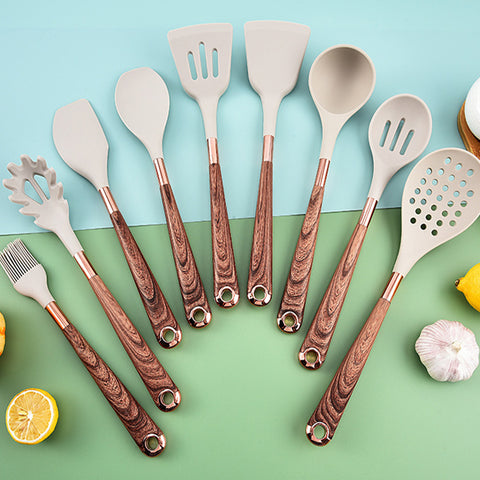 LYORIX™ Silicone Kitchen Utensil Set