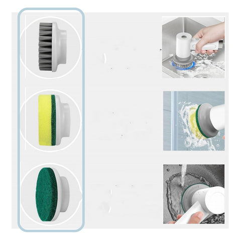 PowerScrub Pro™ – Electric Handheld Cleaning Brush