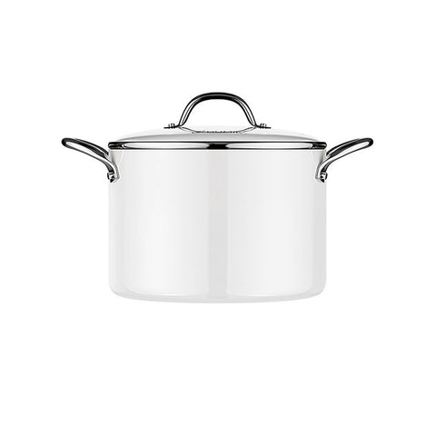 Premium Non-Stick Cookware Set with Glass Lids (4 Pieces)