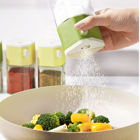 3-Piece Push-Lock Spice & Seasoning Container Set