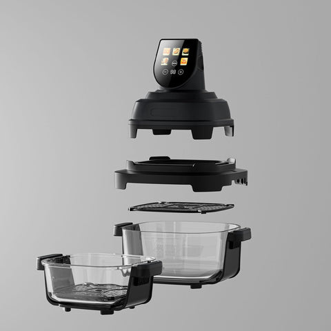 LYORIX CrystalCook Smart Air Fryer