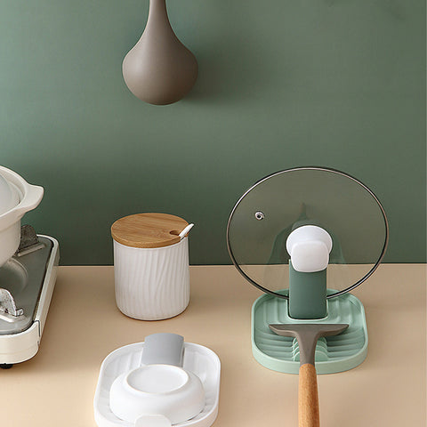 Multi-Functional Pot Lid & Utensil Holder Rack