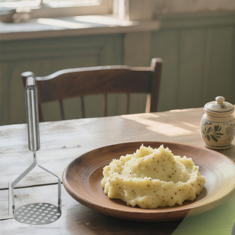3-Piece Stainless Steel Potato Masher Set