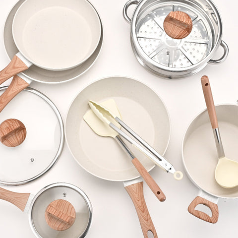 LYORIX™  Non-Stick Marble Cookware Set