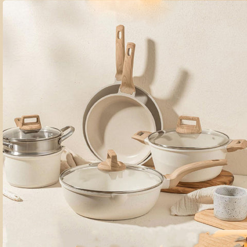 LYORIX™  Non-Stick Marble Cookware Set