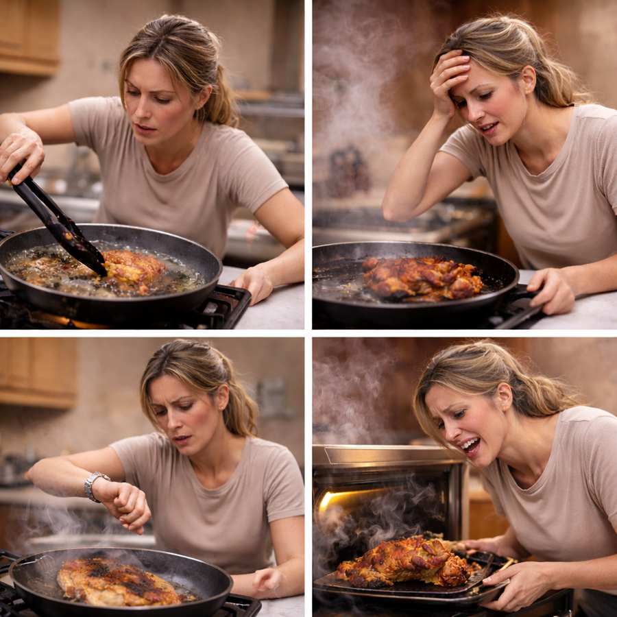 Unhealthy & Time-Consuming Cooking Methods