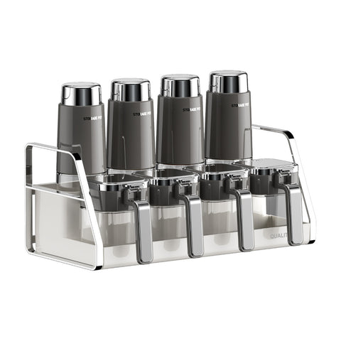 Premium Kitchen Condiment & Oil Dispenser Set