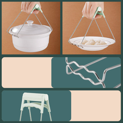 Smart Grip Kitchen Tong &amp; Heat Protection Set